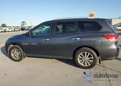 2014 Nissan Pathfinder S из США, поврежденный, VIN 5N1AR2MN9EC721026